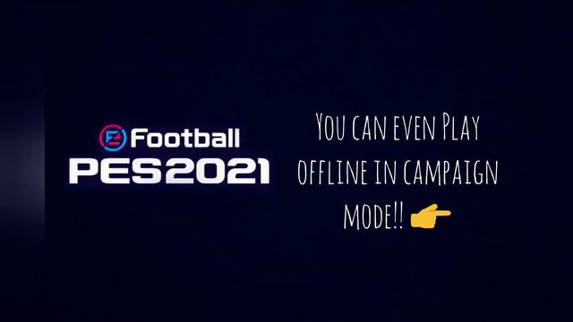 How To Play  PES 2021 Offline| Pes2021 Mobile|