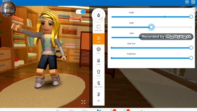 Как поменять цвет кожи в ROBLOXE смотреть онлайн