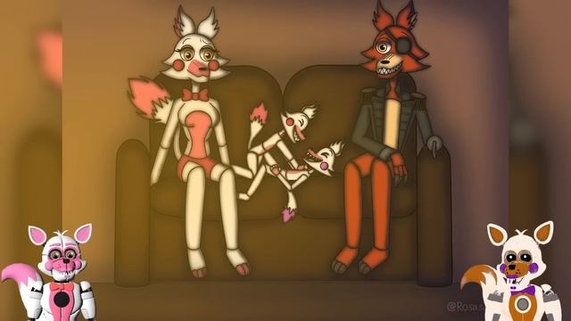 Funtime Foxy FAMILY PHOTOS with Lolbit смотреть онлайн