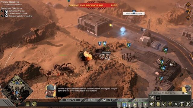 Starship Troopers: Terran Command | Mission 08 Tide Breaker смотреть онлайн