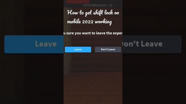 How to get shift lock on mobile #shorts #shift #roblox #game #2022 #gaming #mobile #working смотреть онлайн