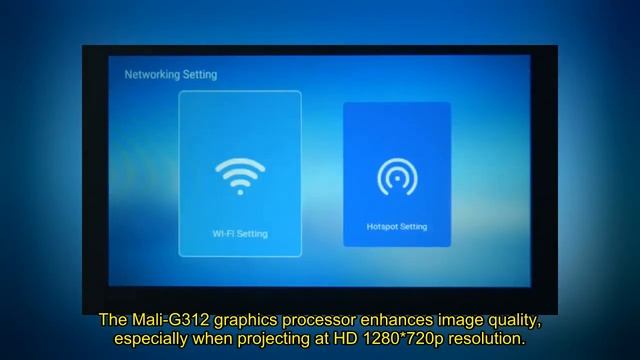 Review Allwinner H713 Projector Android 11.0 200ANSI WiFi6 Allwinner H713 Mali-G312 2023