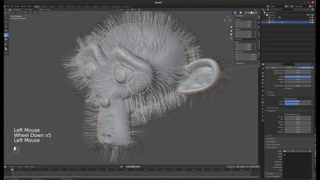 Blender Tutorial 15 - Basic Hair Particles, Vertex Groups, and Weight Painting смотреть онлайн