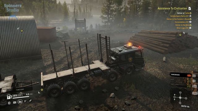 SnowRunner - Forestry Business| SnowRunner - Town Request | Duncan Bay Contract - Phase 10 смотреть онлайн