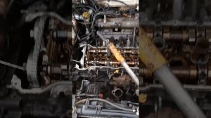 Снятие  ГБЦ ниссан AD ,Q13