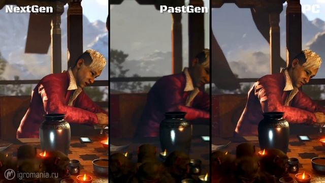 Far Cry 4 — PastGen vs. NextGen vs. PC [Сравнение графики] смотреть онлайн