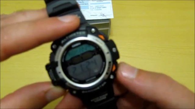 Обзор часов Casio SGW-300H ProTrek. Первое впечатление, отличие от G-Shock смотреть онлайн