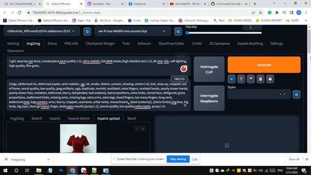 Stable Diffusion - How to dress an AI character using just an outfit image смотреть онлайн