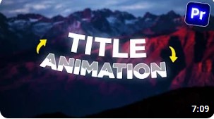 Как создавать ПОТРЯСАЮЩИЕ текстовые анимации (Premiere Pro)