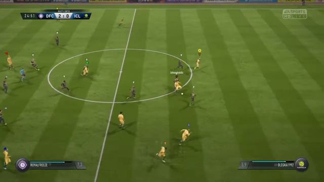Высокий прессинг Fifa18