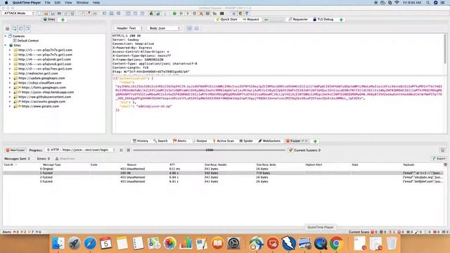 Exposing OWASP juice shop vulnerabilities using ZAP смотреть онлайн