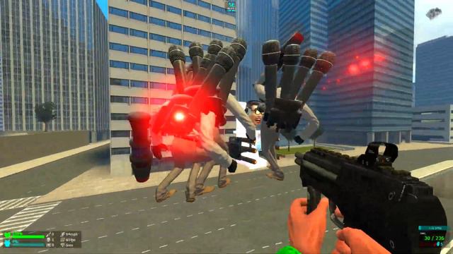 NEW UPGRADED MICROPHONE MAN VS ALL BOSSES TITAN SKIBIDI TOILETS in Garry's Mod! смотреть онлайн