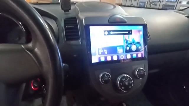 KIA SOUL 1 2008-2014 магнитола UNISON A400 4/64Gb, как работает, Как установлена смотреть онлайн