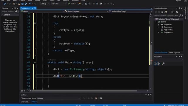 C# Dictionary Tutorial смотреть онлайн