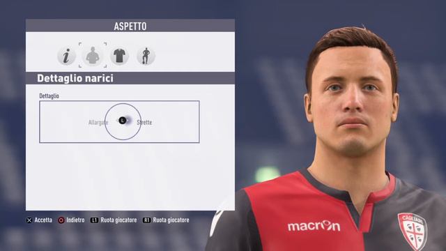 Kiril Despodov - Cagliari Calcio - Fifa 18 - Create Face смотреть онлайн