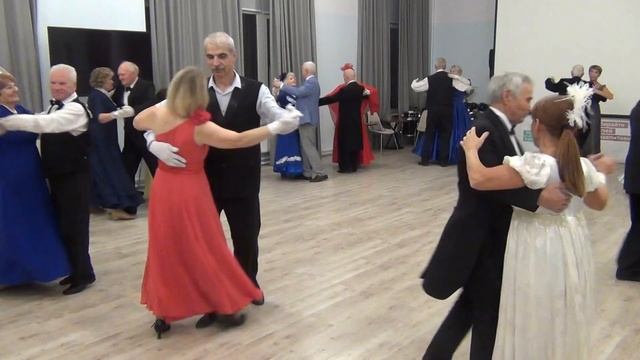 Испанский вальс. Бал"Встреча друзей" Москва. Творческий клуб"Серебряный бал" смотреть онлайн