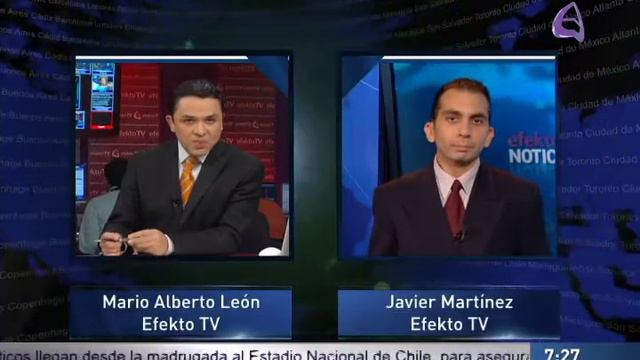 "Warner, Leoz & Teixeira acusados de corrupción FIFA 11/05/11" EfektoTV Noticias Internacional: смотреть онлайн