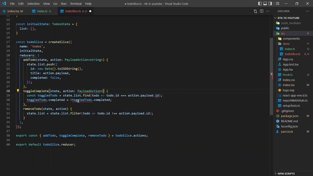 Типизация для Redux Toolkit смотреть онлайн