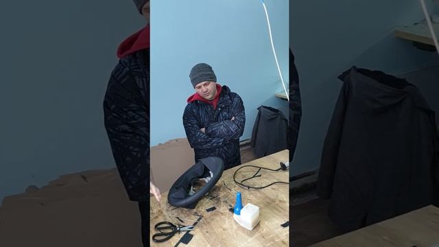 перетяжка руля, как сделать швы смотреть онлайн