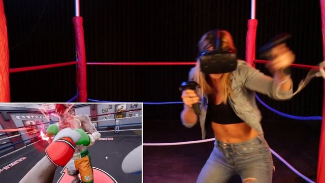 Real Olympic Boxer Fights In Creed: Rise To Glory • Professionals Play смотреть онлайн