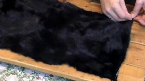 Шьём варежки из норки/ урок 1: подготовка меха к работе/#этоМЫнск