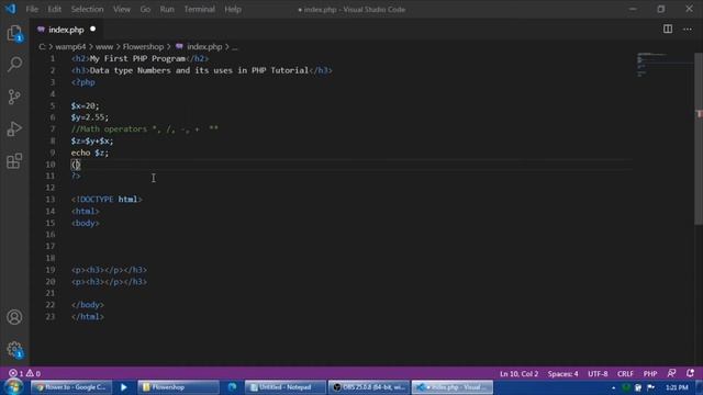 PHP Tutorials for Beginners with MySQL Part 6 Basics in Numbers смотреть онлайн