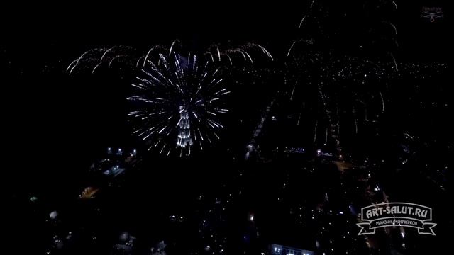 Фейерверк на праздновании Дня Города Шуя смотреть онлайн