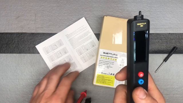 Unboxing  Demo: SUETTLA X1Non-Contact Voltage Multimeter Tester Pen