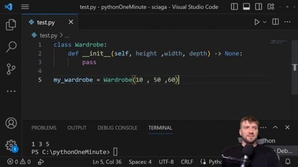 Python w minutę keyword arguments