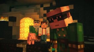 Прохождение Minecraft: Story Mode Эпизод 2 #1 - Boom Town!!