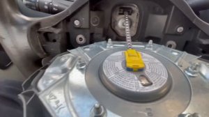 Как снять руль логан 2008 чтоб перетянуть руль|кожаный руль|айрбэг рено|замена руля логан