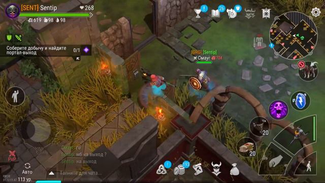 Кротовая нора дает теперь больше лута ! Как изменился Озерный замок ? Frostborn: Action RPG смотреть онлайн