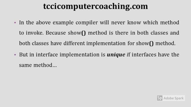 Why does java not support multiple inheritances смотреть онлайн