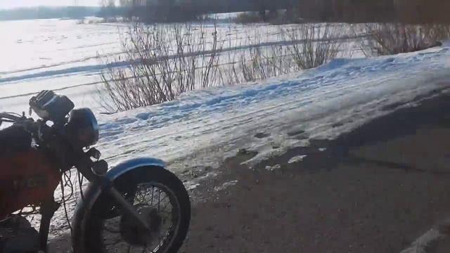 Открыли Сезон 2017!Racer 110 и Иж Ю 350!Юпитеру плохо но он Валит! смотреть онлайн