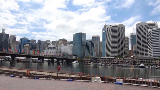 Набережные Австралии. Сидней, Darling Harbour, часть 1. (видео 115) смотреть онлайн