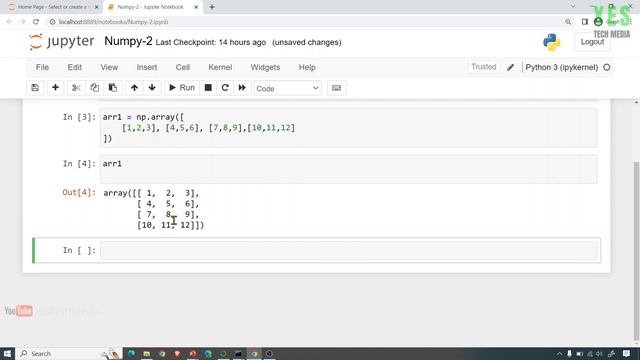 Two Dimensional Arrays | Python Numpy Malayalam Tutorial | Part-5 смотреть онлайн