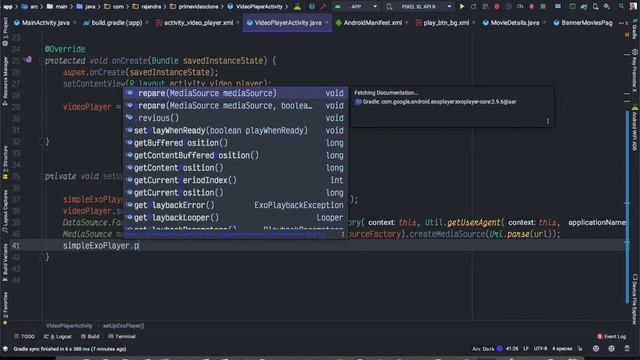 Movie Streaming App Part 8: Integrating Media Player(ExoPlayer) | Android Studio Tutorial смотреть онлайн