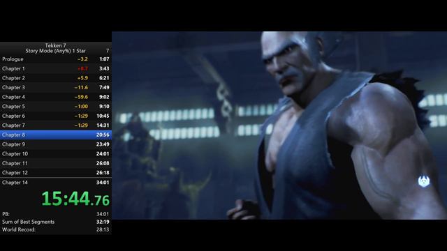 Tekken 7 Story Mode (Any% 1 Star 31:18) смотреть онлайн