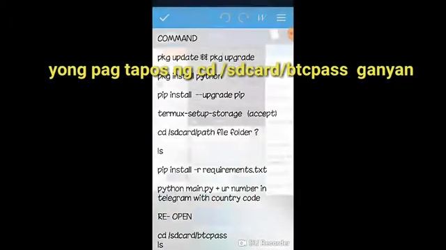 auto claim telegram btc using termux смотреть онлайн