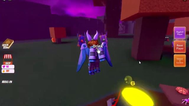 How-To Grow Skeleton Wings in Roblox Wacky Wizards смотреть онлайн