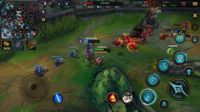 IPHONE 8 PLUS ULTRA HD GRAPHICS | LEAGUE OF LEGENDS WILD RIFT | GAMEPLAY Muza #1 смотреть онлайн