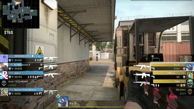Insane entry - Cache - CS:GO смотреть онлайн