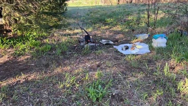 На Барзас к своей палатке, караси со сковородку!(Палатка в тайге) смотреть онлайн