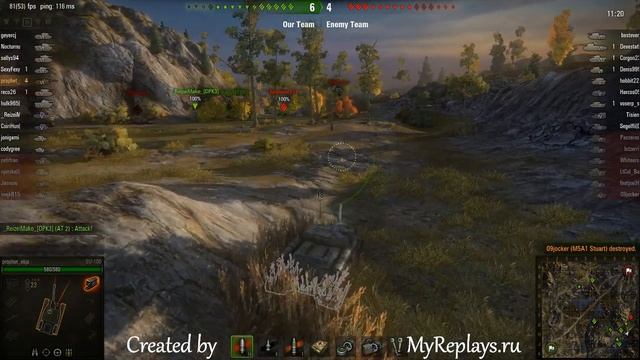 WOT: Karelia - SU-100 - 7 frags - смотреть онлайн