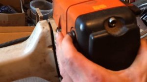 Праймер не закачивает бензин коса Stihl FS 450,плохо заводится ЧАСТЬ 1