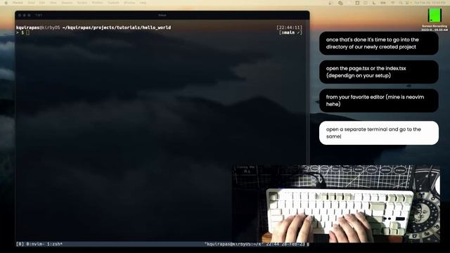 [ASMR] Hello World! with NextJS and Typescript смотреть онлайн