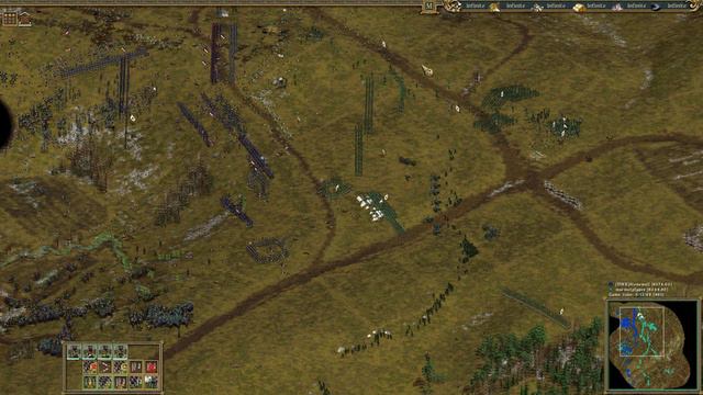Battle of Craonne 1814 - Hawks European Warfare online 1v1 battle 1080p смотреть онлайн