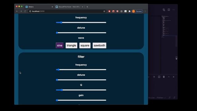 Web Audio API and React Part 7: Biquadfilter Types смотреть онлайн