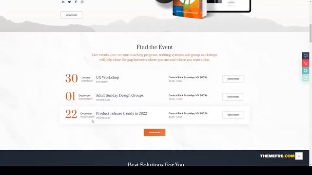 Dolife Coaching and Online Courses WordPress Theme learning coach Build Website смотреть онлайн