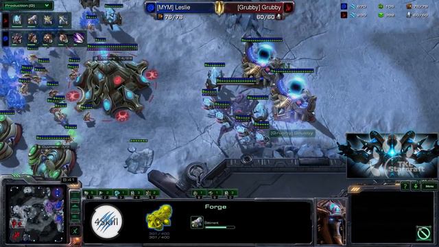 (HD117) [Starcraft 2 - TKL] Grubby (P) vs dFall.Leslie (Z) - Replay (FR) смотреть онлайн